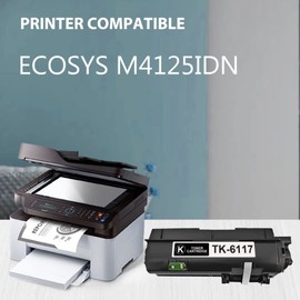 LOVPAIN TK6117 High Yield Black TK-6117 Toner Cartridge 1-Pack: Replacement for Kyocera ECOSYS M4125idn Printer, TK6117 TK-6117