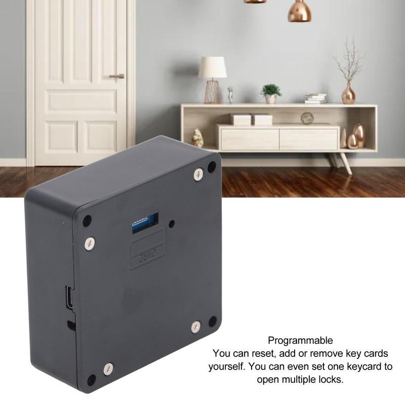 Electronic Cabinet Lock, Programmable Hidden DIY RFID Locks with Sensor