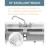 G3/4 Internal Thread 10” Commercial Faucet Swivel Spout Replacement: Add-on