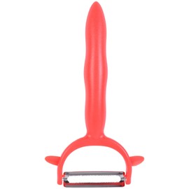 Kai Corporation Broad Beans DH-2615 Tomato Peeler, Red