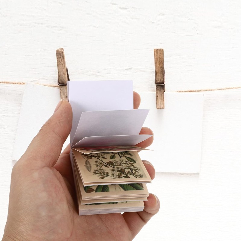 Mipcase 2 Juegos de Pegatinas de Papel Autoadhesivas para Decorar