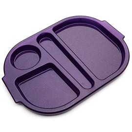 Meal Tray Purple Sparkle 28x23cm Polycarbonate