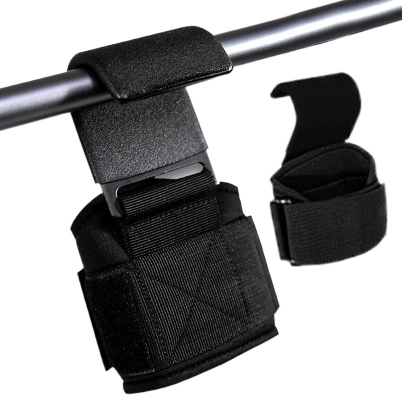 Weight Lifting Wrist Wraps | Bodybuilding Grips Hook | Ergonomic