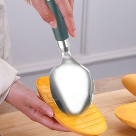 Mango Cutter Tool - Fruit Splitter for Home Use - Professional Mango Peeler and Corer, Stainless Steel Fruit Cutter Tool for Kitchen