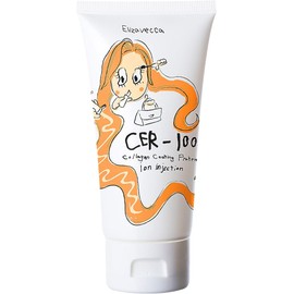 Elizavecca cer 100 Mascarilla nutritiva con colágeno y inyección de iones de proteína, 50 ml