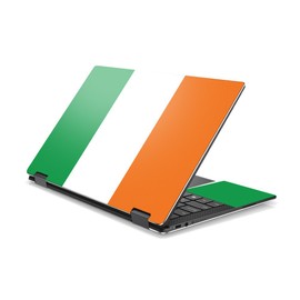 MightySkins Skin Compatible with DELL XPS 13 9365 2-in-1 (2017) - Irish Flag | Protective, Durable, and Unique Vinyl Decal wrap Cover | Easy to Apply, Remove, and Change Styles | Made in The USA