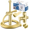 SonTiy Handheld Bidet Toilet Sprayer, Brass Cloth Diaper Sprayer Hand