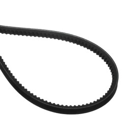 QUARKZMAN AX81 Rubber Drive Belt 2057.4 mm Pitch Length 8 mm Thickness EPDM Flat Belt Rubber Transmission Belt Drive Belt for Power Transmission Black