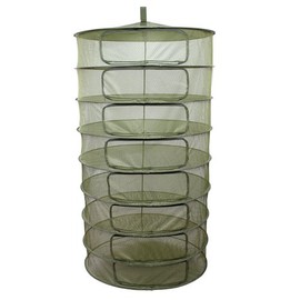 3' GROW1 Hydroponic Grow Plant Dry Rack w/ Zipper Openings
