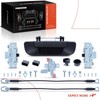 A-Premium Tailgate Hardware Rebuild Kit with Cable Compatible with Dodge