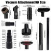 13 Pcs Universal Vacuum Attachment & Brushes Kit for Shop