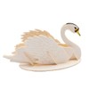 3D Paper Model: Swan 8 x 3.5 x 4.5 cm,