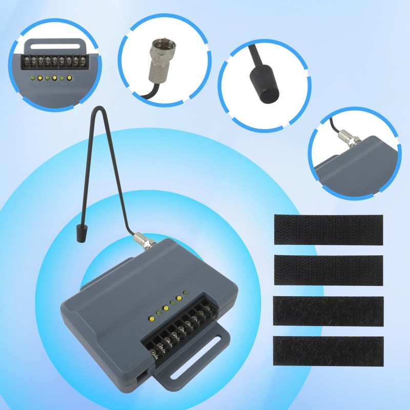 Universal Gate and Garage Door Opener Receiver Replacement Fit for
