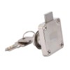 Lock Zinc Alloy Durable Furniture Drawer Locks Reusable Safe Display