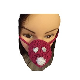 Cute Pink Nose Warmer Valentine Gift