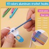 IMZAY 110 Pcs Crochet Hooks Set, Crochet Needles Set, Crochet