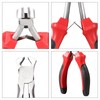 LEONTOOL 5.5 Inch End Cutting Pliers Mini Jewelry Cutting Pliers