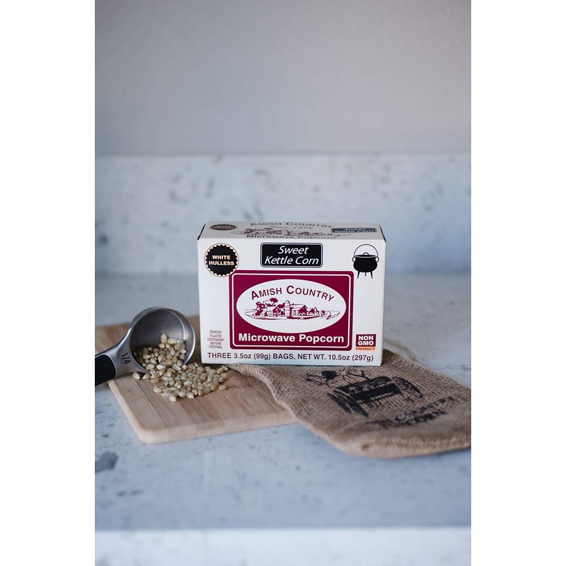 Amish Country Popcorn | Old Fashioned Microwave Popcorn | Non-GMO,