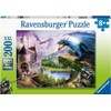 Ravensburger 12911 Montañas de Mayhem 200 Piezas Rompecabezas para niños,