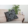 TreeWool (2 Pack Damask Accent Cushion Covers in Cotton Canvas