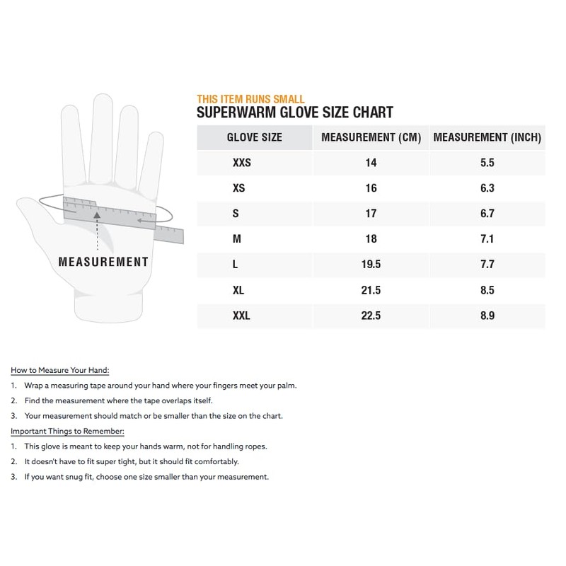 Zhik Superwarm Performance Neoprene Gloves - Dark Grey