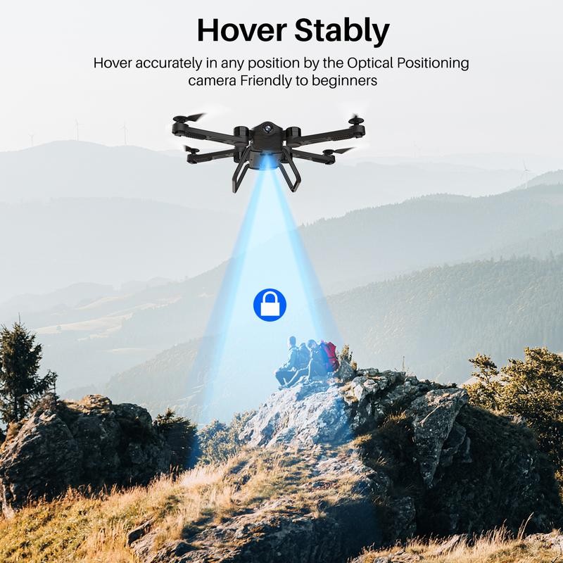 SIMREX X900 Drone Optical Flow Positioning RC Quadcopter, Altitude Hold