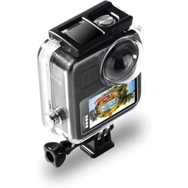 Waterproof Case for Gopro Max Action Camera, Underwater Diving Protective Housing 40M with Bracket Accessories