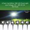 ZSGoes 6 Pack Cool White 10W LED Flood Light Outdoor