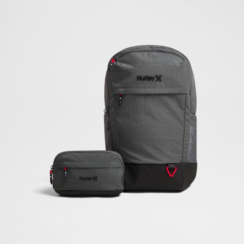 Hurley Mens Classic Backpack, Ion Grey, One Size