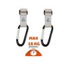 Vizaro Luxury Pram Hooks - Pack of 2 - For