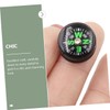 SUPVOX Mini Pocket Compass 15mm Miniature Liquid Compass for Outdoor