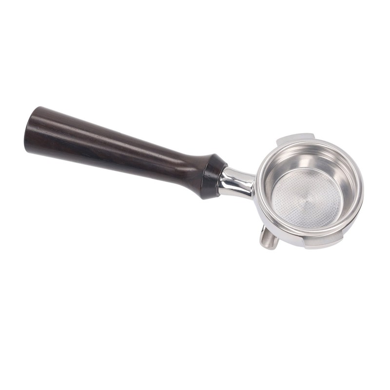58mm Double Spouts Portafilter for Nuova Coffee Machines Stainless Steel