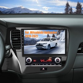 Roinvou [2G+32G] Android Car Radio for Mitsubishi Outlander 2018 2019 2020 2021 with Wireless Carplay Android Auto, 10.1" Touch Screen Upgrade with GPS/WiFi/Bluetooth/26UI/Voice Control/SWC