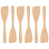 Argon Tableware Wooden Spatula - 30cm - Pack of 6