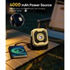 HOTLIGH Rechargeable Work Light, 1200LM Magnetic Light with IPX4 Waterproof,