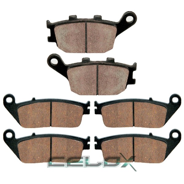 Celox Front Rear Brake Pads for Honda VT1300CX Fury 2010