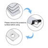 sourcing map Flat T Shape Repair Mending Plate, 43mmx43mm, Stainless