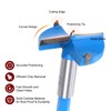 sourcing map Forstner Drill Bits 2-3/8 inch / 60mm Hex