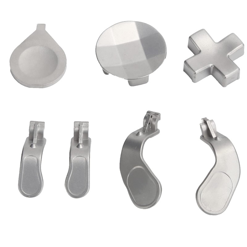 Metal Controller Thumbsticks Set, Detachable Game Controller Button Paddles Set