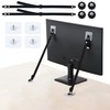 KOVOSCH 2 Pack TV Safety Straps Adjustable, Adhesive Anti-Tip Furniture