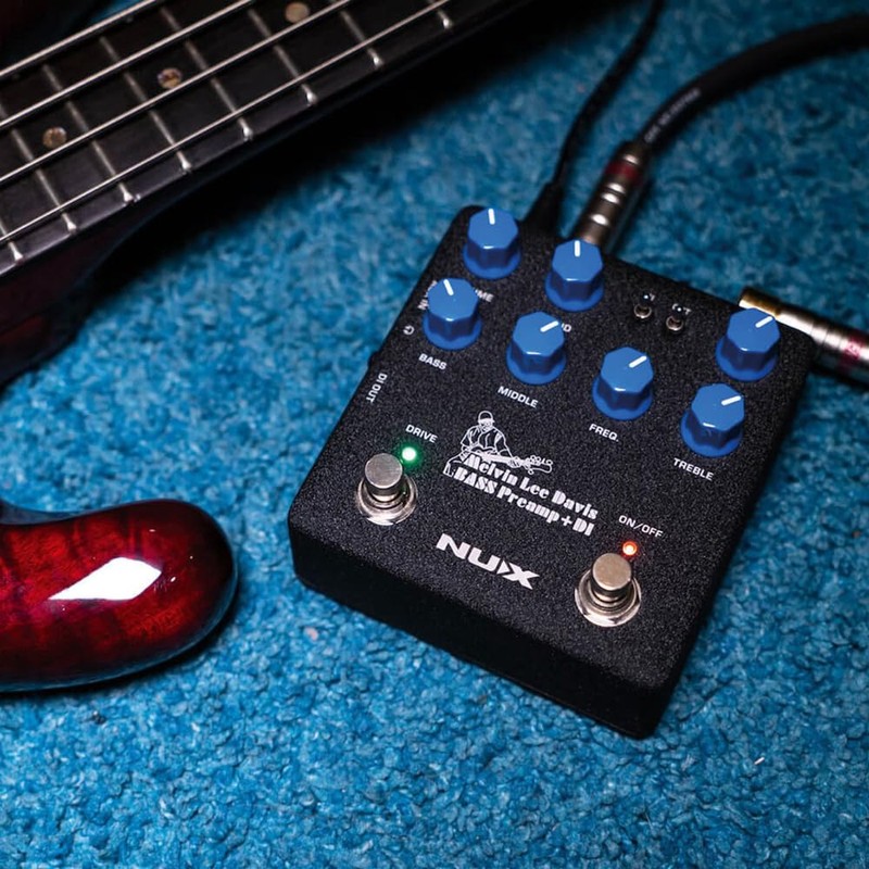 NUX MLD Bass Preamp + DI NBP-5 Base Preamp D.I