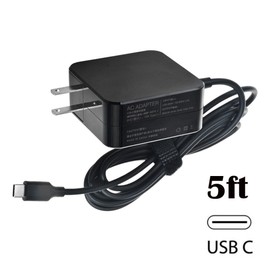 AbleGrid USB Type C AC Charger Power For ASUS ZenBook Flip S UX370UA UX370U UX370 Laptop