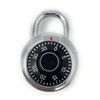 Standard Dial Combination Lock, 2 in. Wide with Different Combination