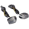 Kijima BM-01207 Motorcycle Parts Turn Signal Set, LED Smoke, Front,