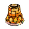HUIMEIJU Tiffany style stained glass lampshade、Ceiling Fan light、Wall lampshade、Replacement lampshade.HMJ6037