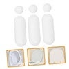WOONEKY 18pcs Toilet Seat Bumpers Replacement for Home Hotel Non-Slip