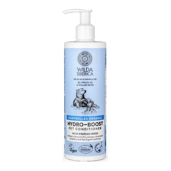 Wilda Siberica Hydro-Boost Pet Conditioner, 400 ml