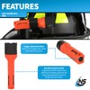 Nightstick Flashlights XPP-5418RX-K01, Multi-Angle Mount, Red