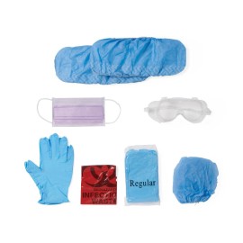 Medline Employee Protection Kits with Goggles, Each