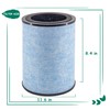 Asheviller AP300 Filter Replacement, Compatible with Instant® AP300 Air Purifier,